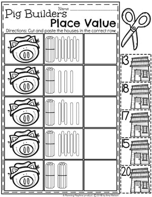 place value worksheet have fun teaching