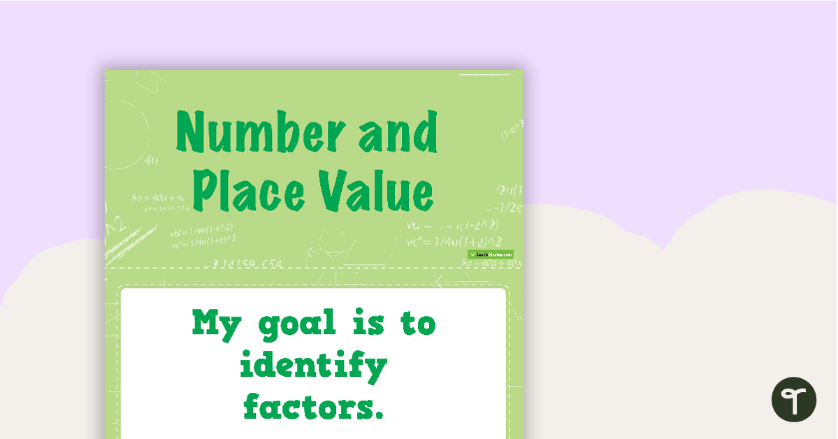 Goals - Numeracy (Key Stage 2 - Upper) | Teach Starter