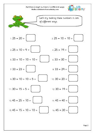 place value worksheet ks2 year