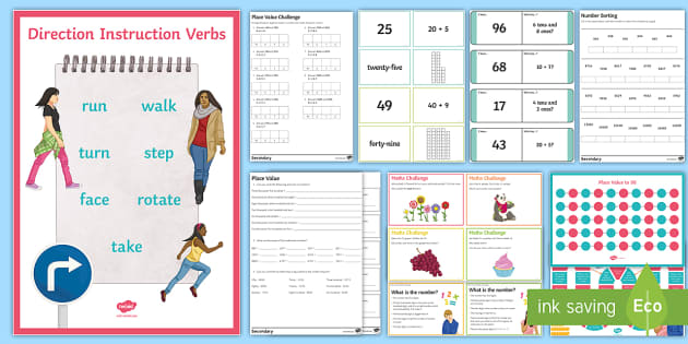 KS3 Maths Place Value Catch Up Resource Pack (teacher made)