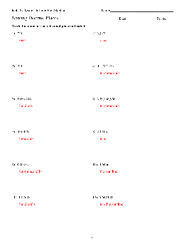 Decimal Place Value Worksheets - TheWorksheets.CoM - TheWorksheets Library