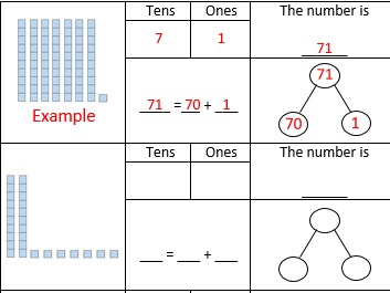 Place Value Worksheet - Aimed at year 2 - Maths No Problem ...