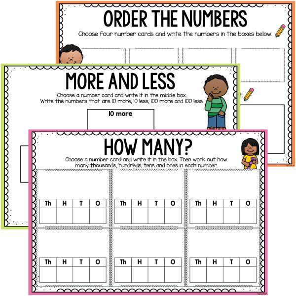 Place Value Activity Mats - Top Teacher