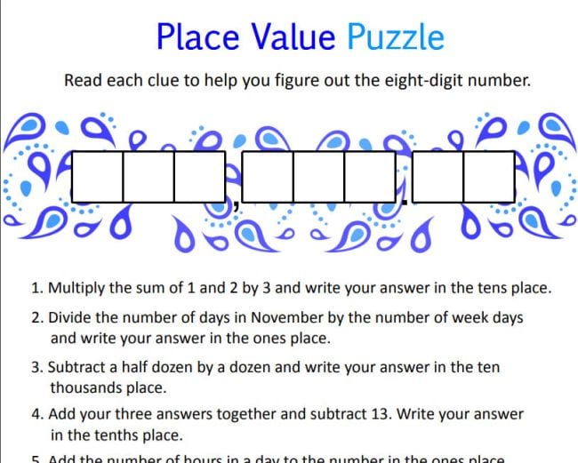 30 Smart Place Value Activities and Games for Students