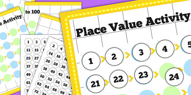 Place Value Activity to 100 (teacher made) - Twinkl