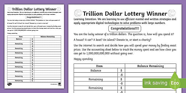place value worksheet up to trillions