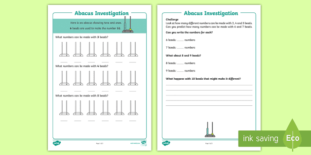 Abacus Reception Maths Planning Worksheet Primary Resources