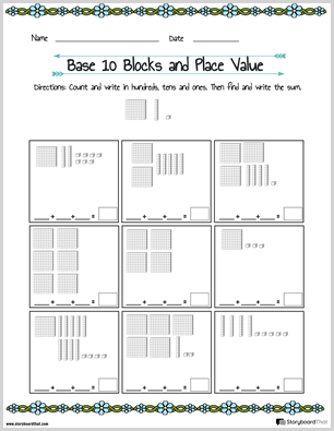 Place Value Worksheets — Free Place Value Charts