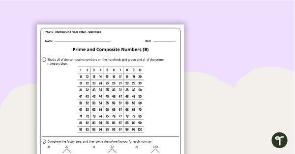 place value worksheet year 6