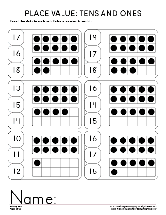 Place Value: Tens and Ones #9  