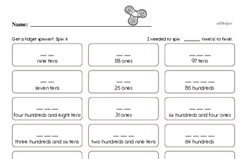 Place Value Worksheets - Free Printable Math PDFs | edHelper.com