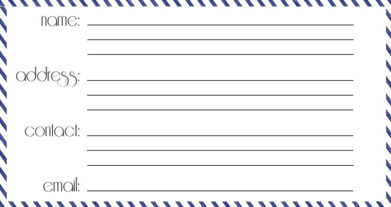 12 Useful Luggage Tag Templates For You | Kittybabylove pertaining ...
