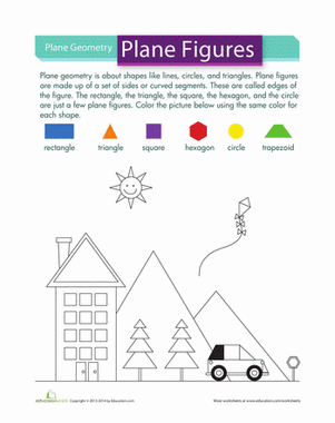Plane Figures | Worksheet 