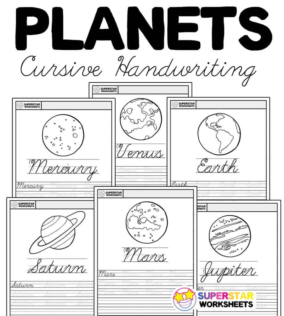 Planet Worksheets -Worksheets Library
