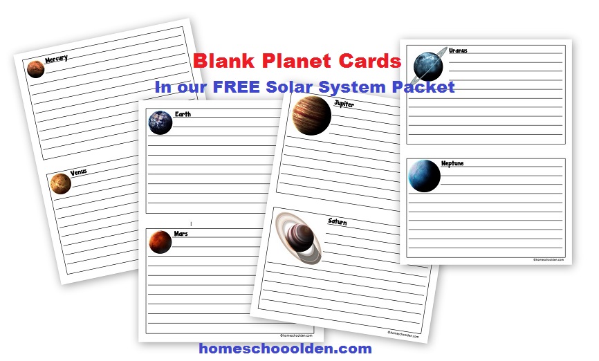 planets worksheet free