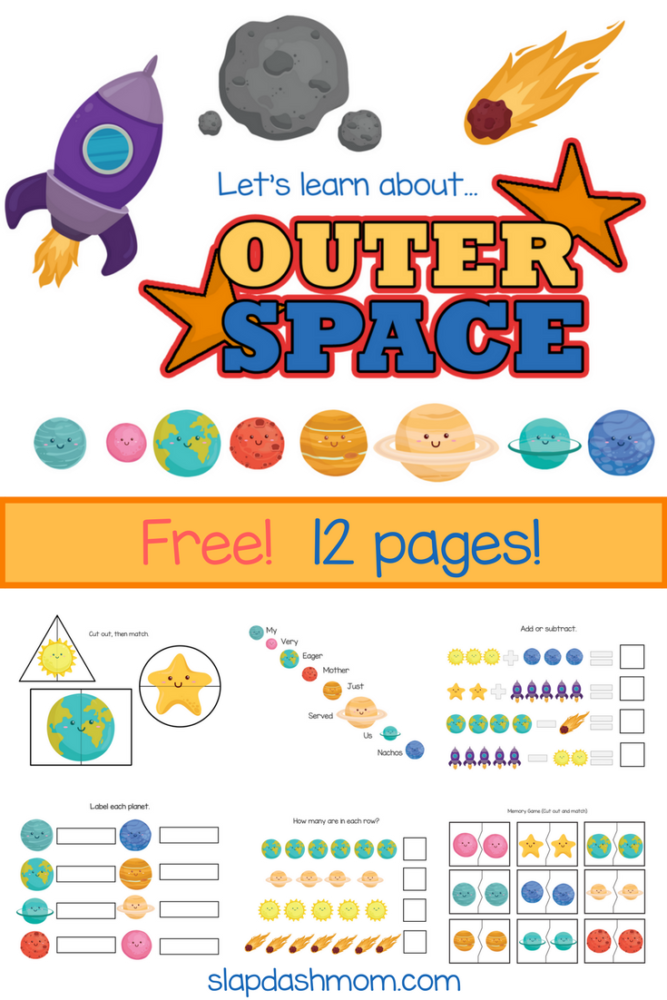 planets worksheet free