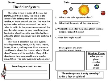 Solar system | TPT
