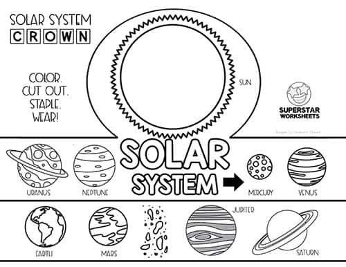 Solar System Worksheets -Worksheets Library