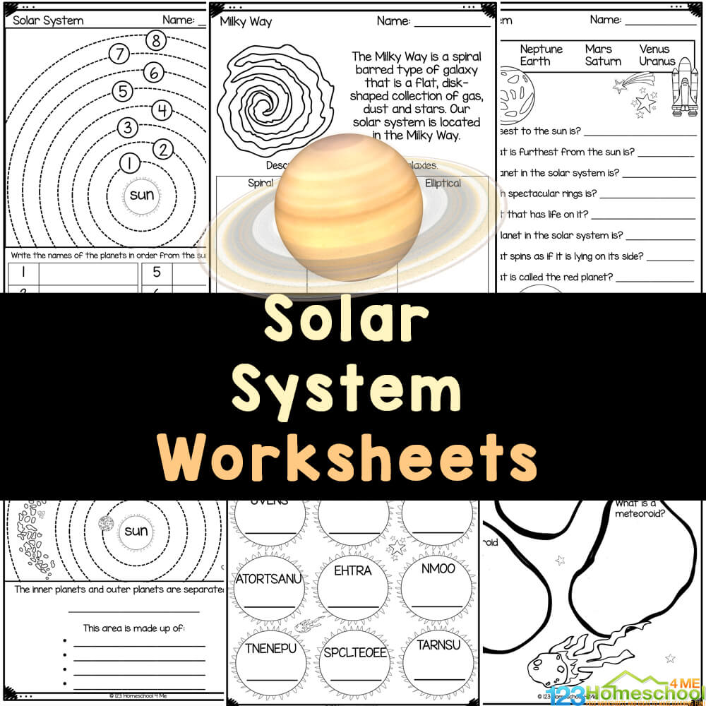 ???Solar System Worksheets - Worksheets Library