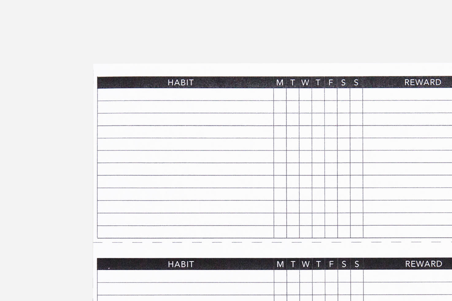 Habit Tracker PDF | Free Printable | Passion Planner