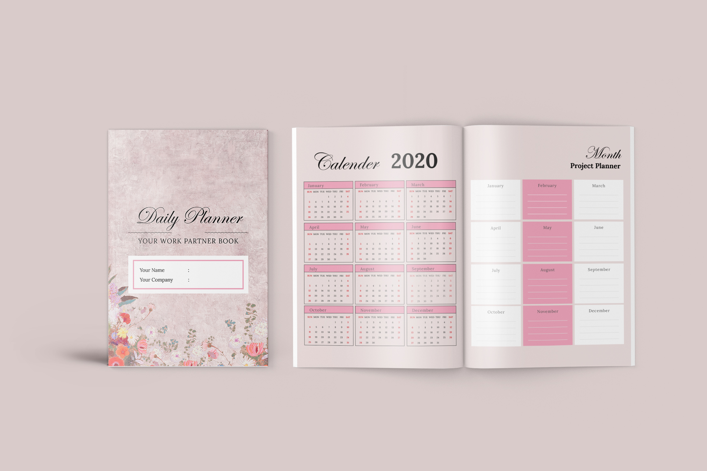 Daily Planner Workbook | TMint