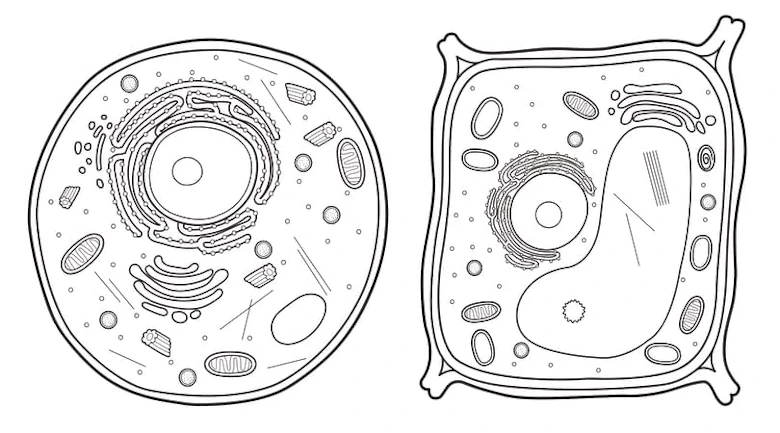 plant cell and animal cell worksheet