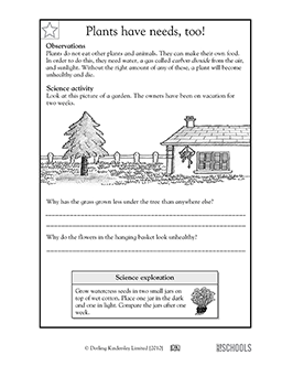 Plants. Second Grade Science Worksheets and Answer keys, Study ...
