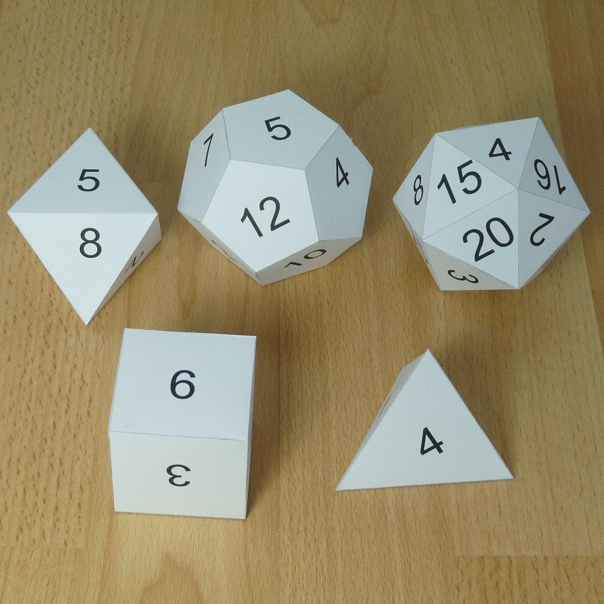 Pictures of Platonic Solids