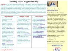 Geometry Shapes Playground Safety Lesson Plan for 9th - 12th Grade ...