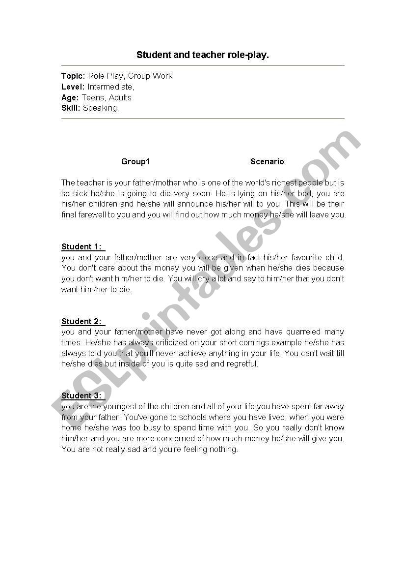 playing schools at home worksheet