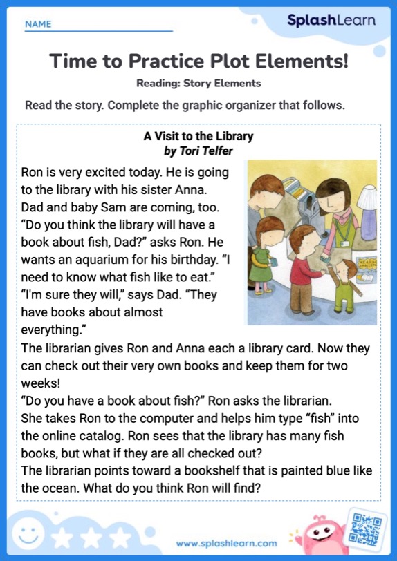 Time to Practice Plot Elements! - ELA Worksheets - SplashLearn