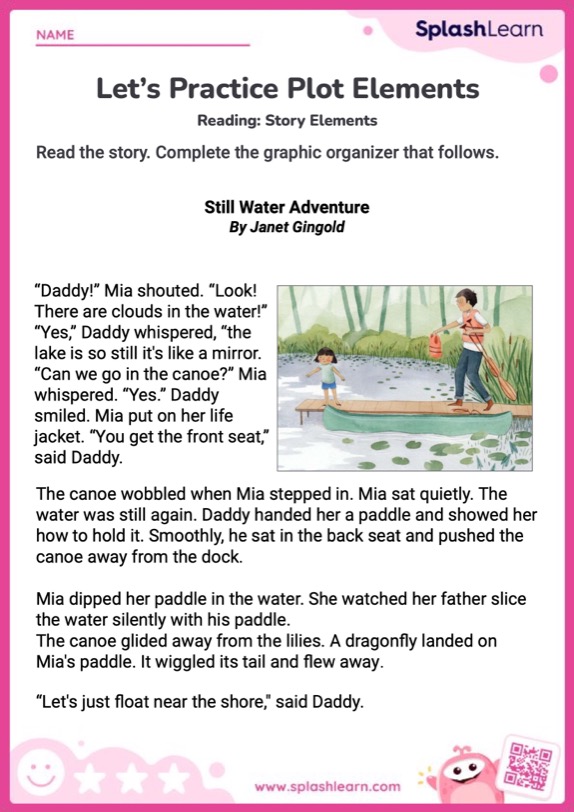Lets Practice Plot Elements! - ELA Worksheets - SplashLearn
