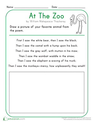 50+ Poems worksheets for 2nd Grade on Quizizz | Free &  Printable