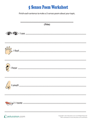 How To Make Poetry Fun For Kids | Free 3rd Grade Poetry Worksheets ...