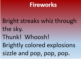 poems with onomatopoeia in it