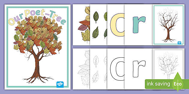 Poet-Tree Bulletin Board - ELA Poetry Resources - Twinkl USA