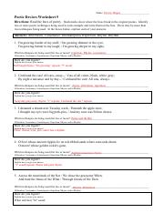 D DUG - poetic-devices-worksheet.pdf - Devon Dugas Name: Poetic ...