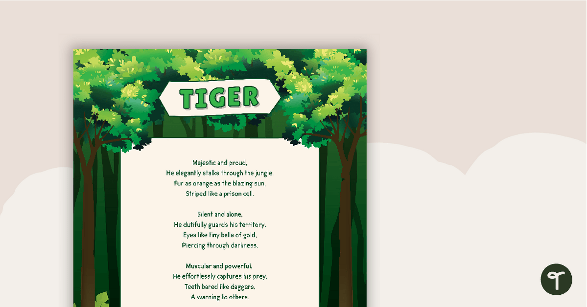 poetry worksheet 3rd grade
