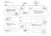 poetry worksheet high school