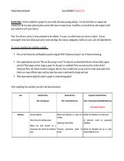 political parties worksheet