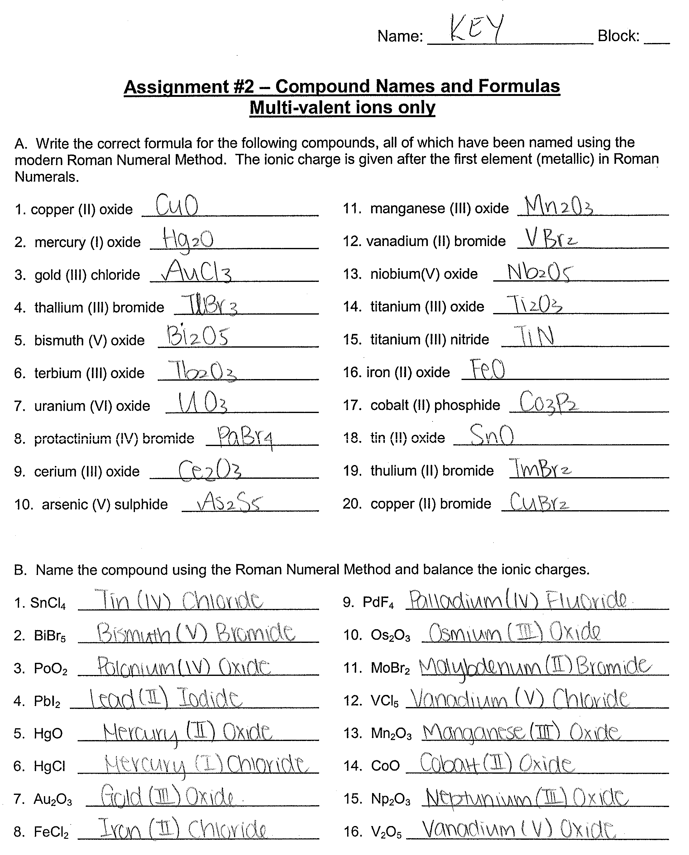 Science 09 Worksheets | Mr Lo