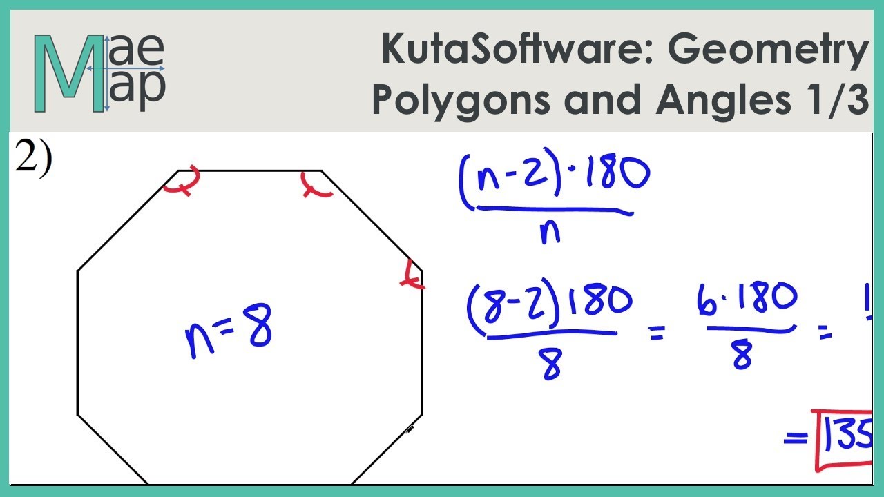 KutaSoftware: Geometry- Polygons And Angles Part 1