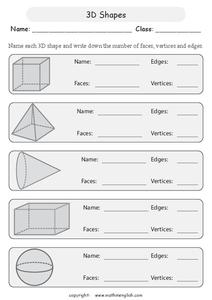 polyhedron worksheet