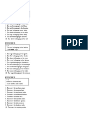 possessive nouns worksheet page 53