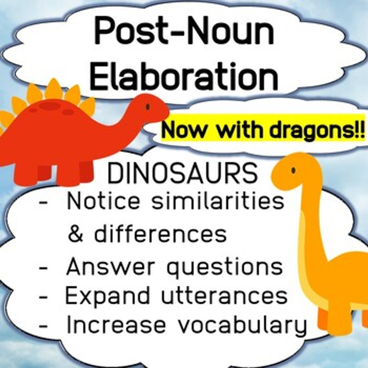 post noun elaboration worksheet
