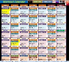 Excel Workout Tool for Power 90
