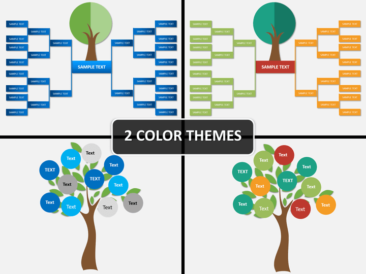 Family Tree PowerPoint and Google Slides Template