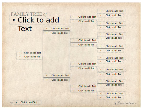 powerpoint template family tree free
