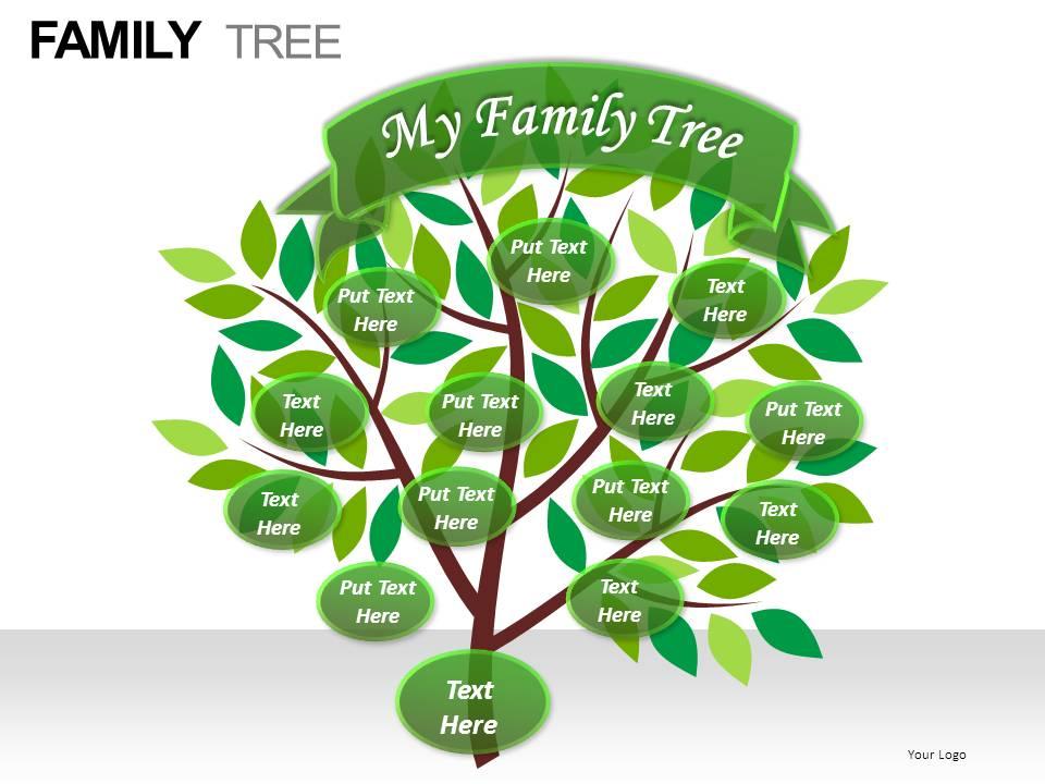 powerpoint template family tree free