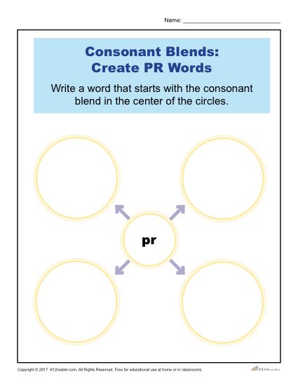 Blends Worksheets and Activities - PR | Blends worksheets, Blends ...